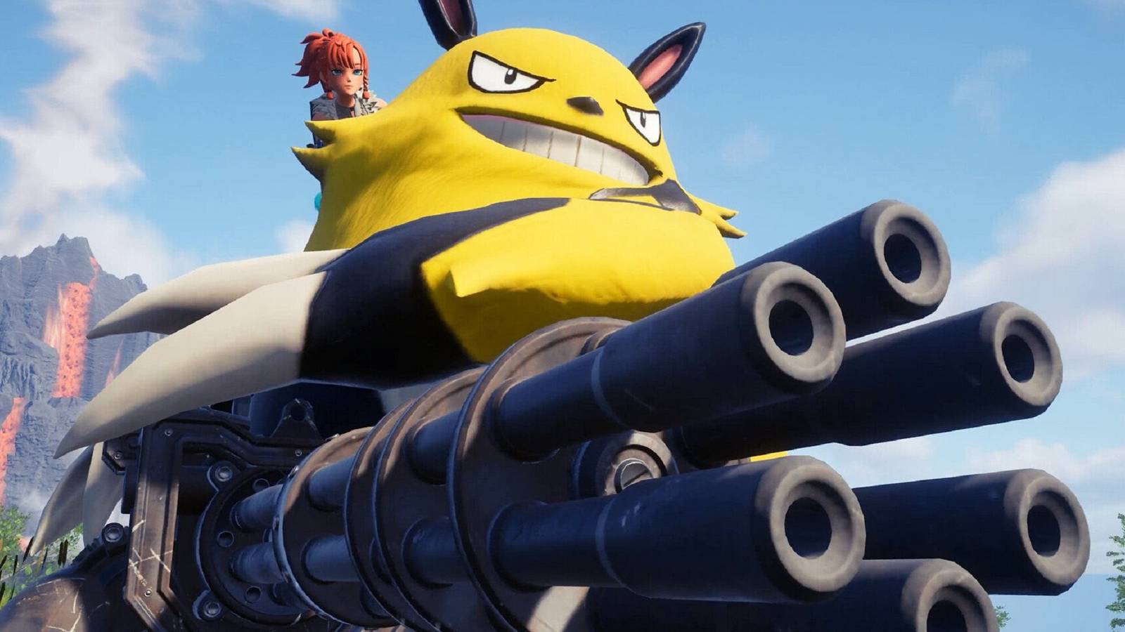 Palworld player creates Chocobo racing prototype