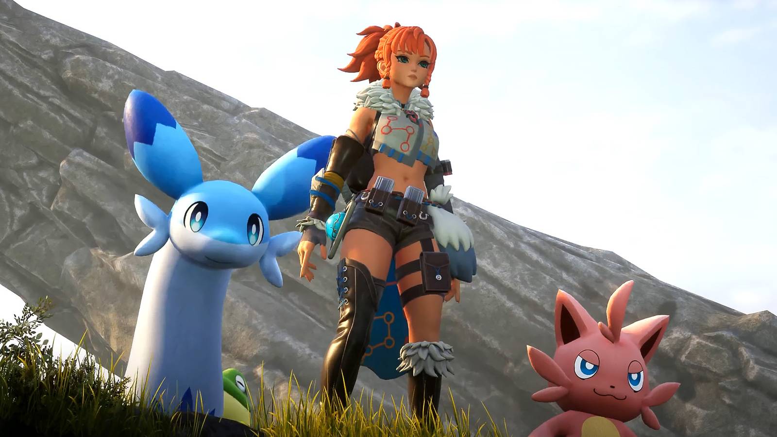 Palworld PlayStation 5 Launch Trailer screenshot daylight party