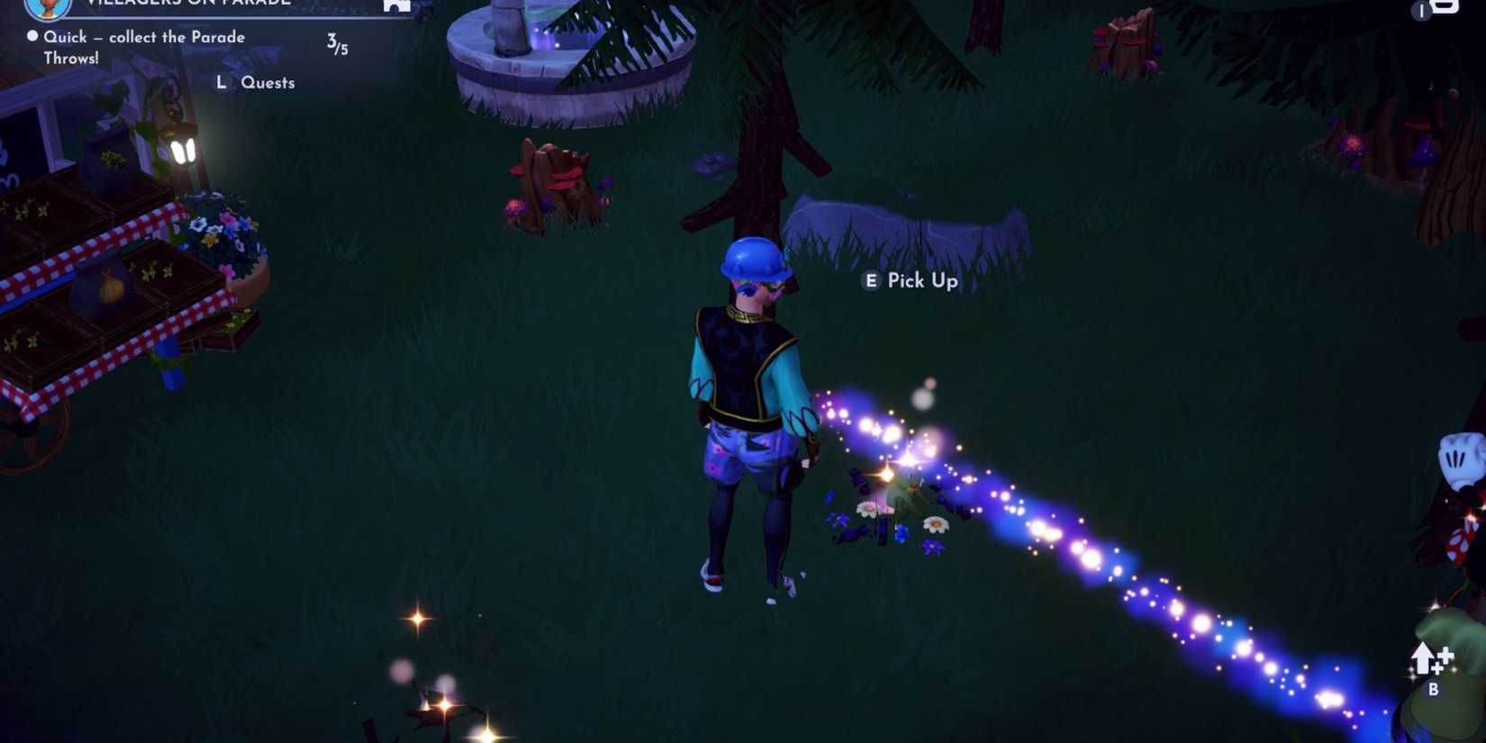 parade throws villagers on parade dreamlight valley 