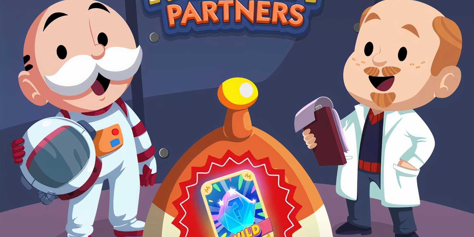 Mr. Monopoly and his friend in Monopoly GO