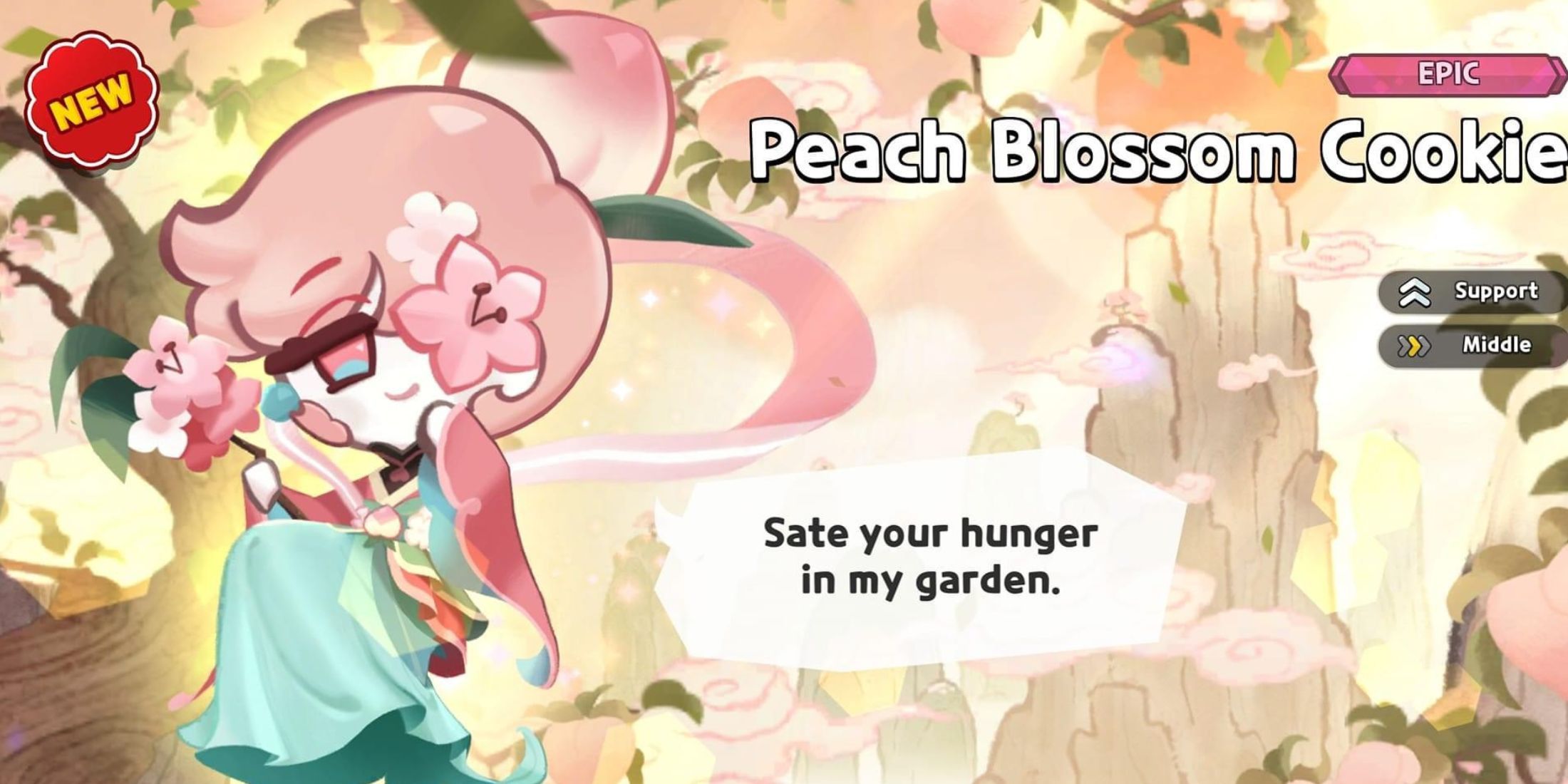 Cookie Run: Kingdom - Best Peach Blossom Toppings