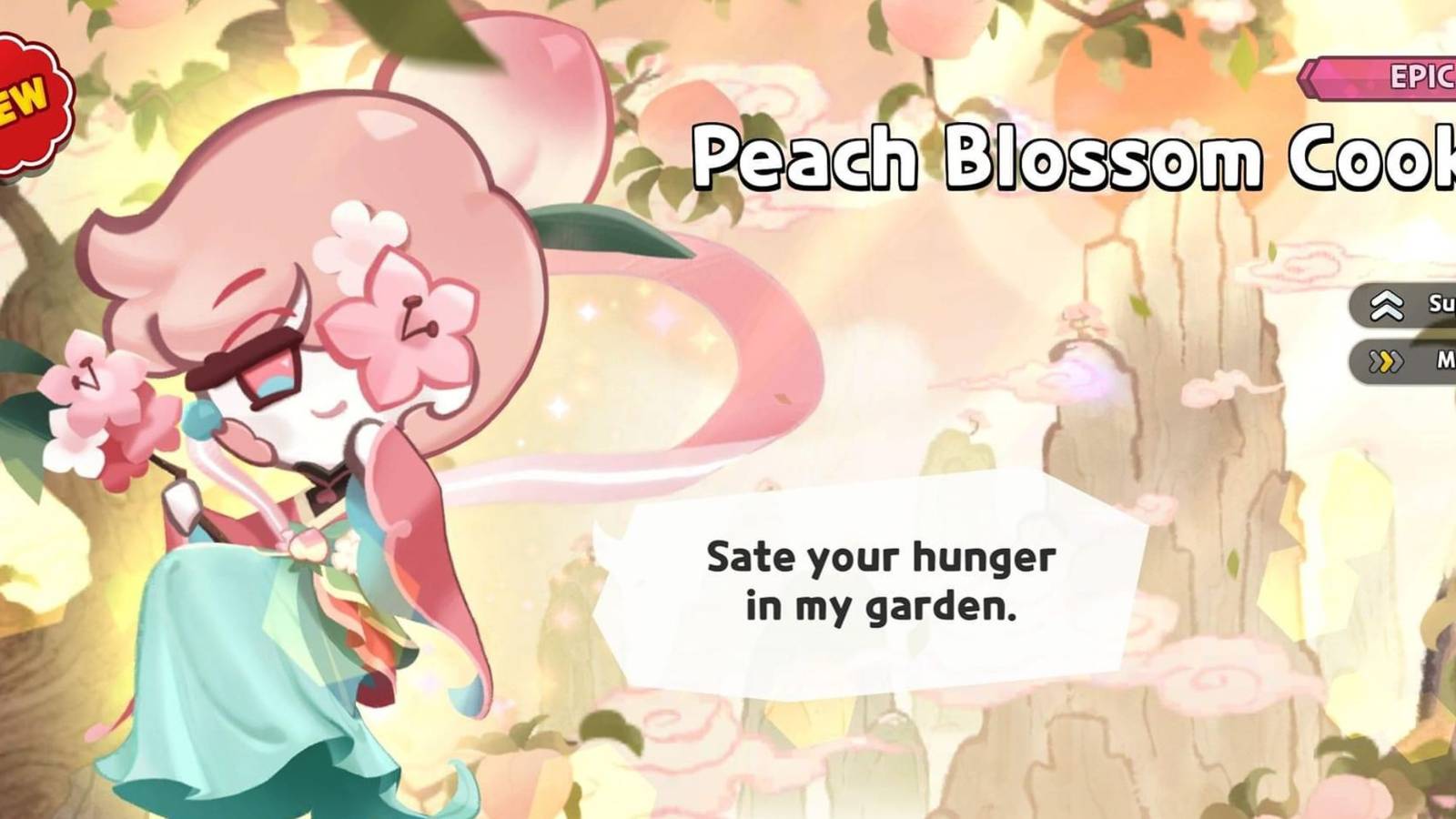 Cookie Run: Kingdom - Best Peach Blossom Toppings