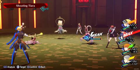 The Player Facing A Boss In The Abyss Of Time