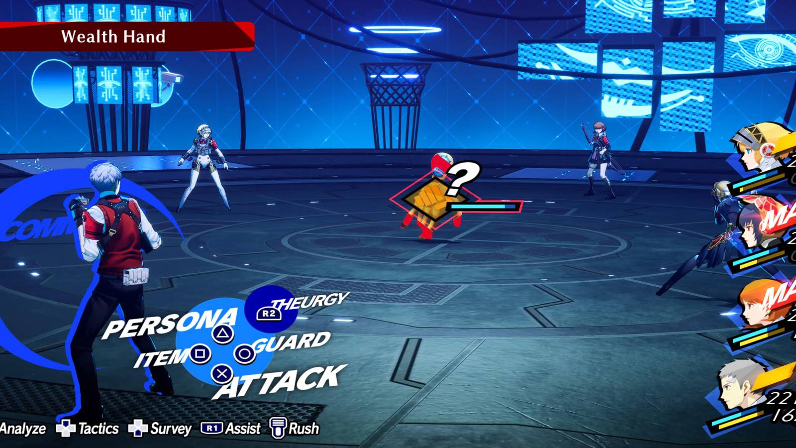 The Player Fighting A Wealth Hand 