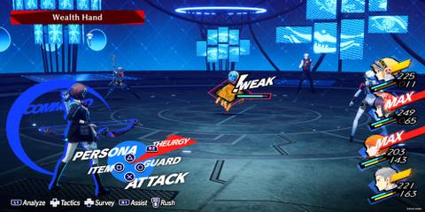 Yukari Using Her Basic Attack On A Wealth Hand