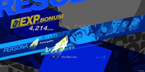 The Reward Screen For Defeating A Wealth Hand