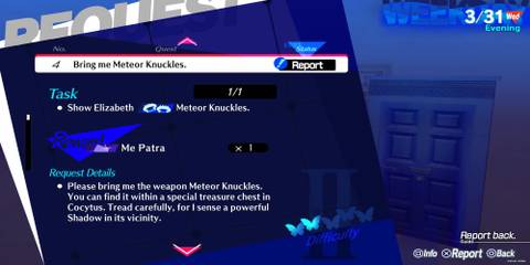 Request 4 Being Completed At Elizabeth 