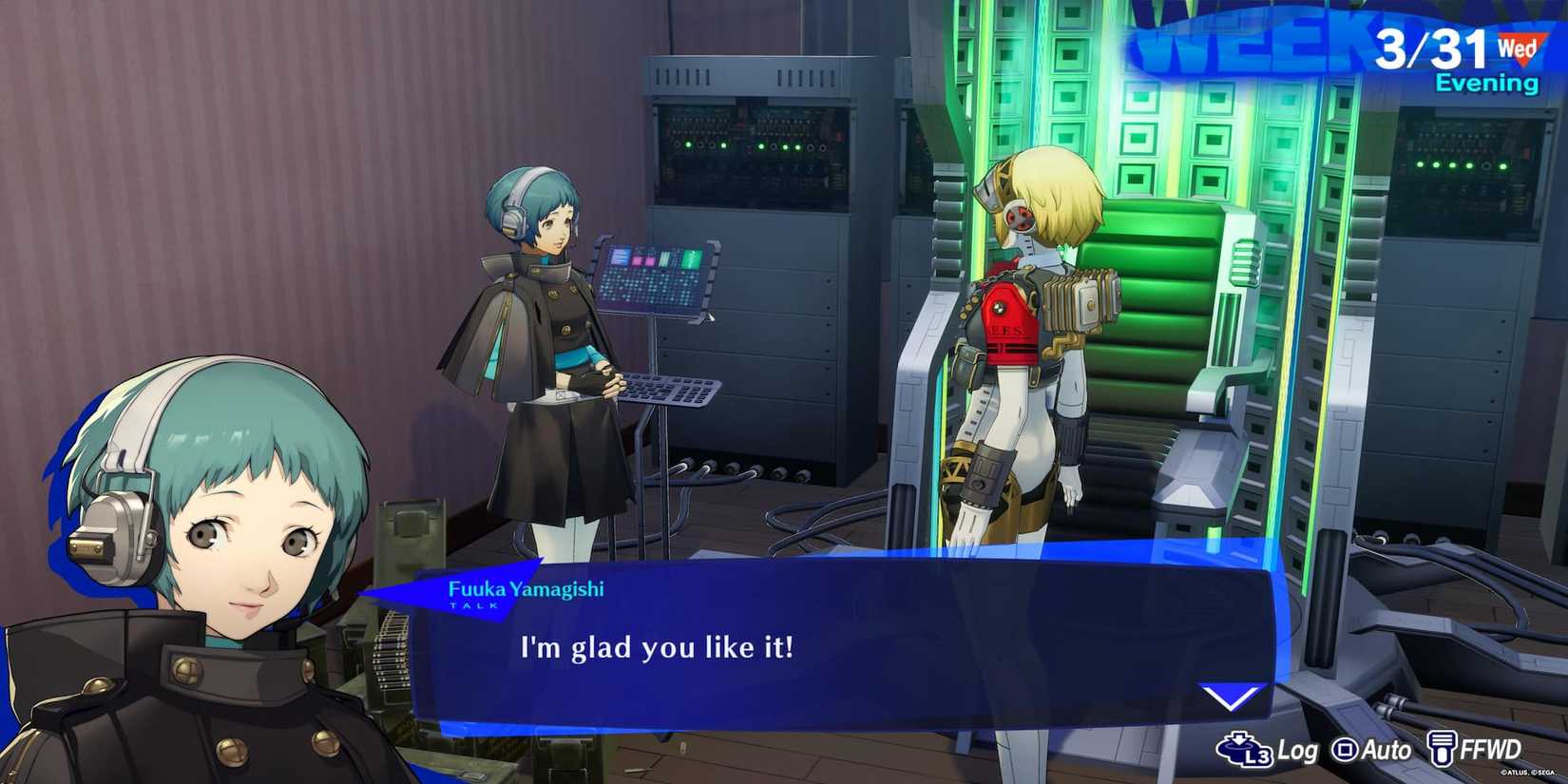 Fuuka Upgrading Aigis 