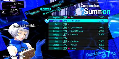 The Compendium In Episode Aigis 