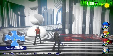 The Protagonist Holding Lucifer's Blade