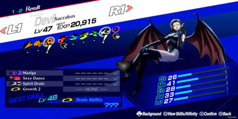Succubus In The Fusion Menu 