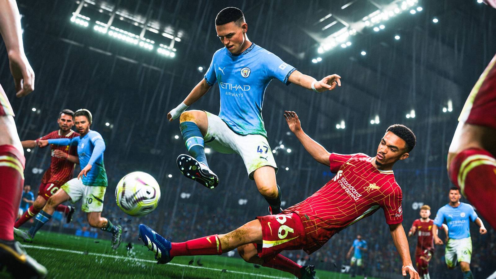 Phil Foden Trent-Alexander Arnold Man City vs Liverpool EA Sports FC 25