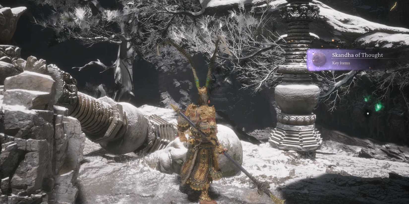 Black myth: wukong skandha of thought location