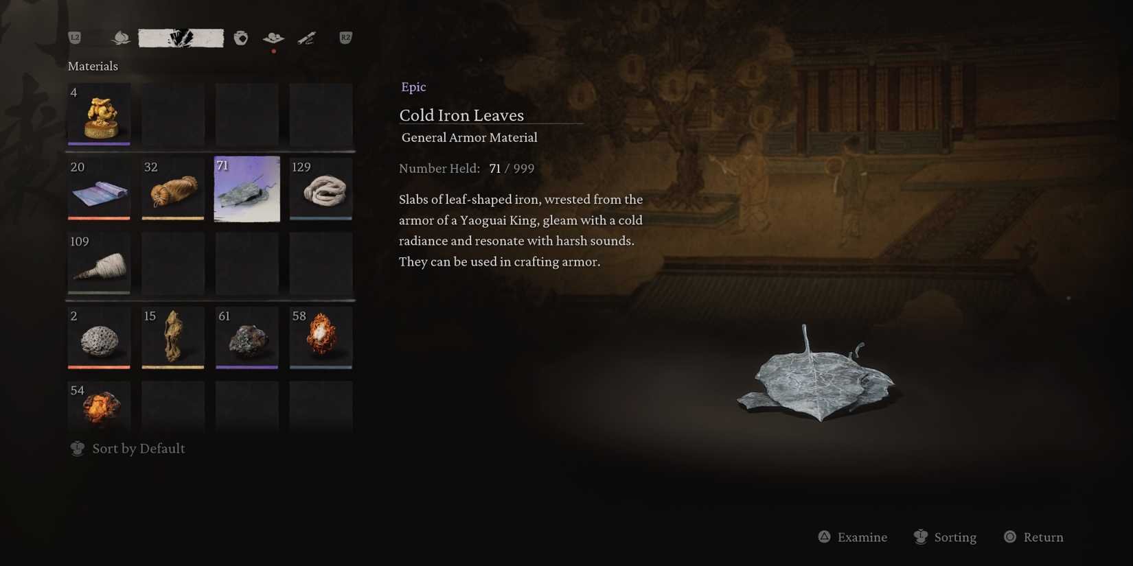 Black Myth: Wukong Cold Iron Leaves