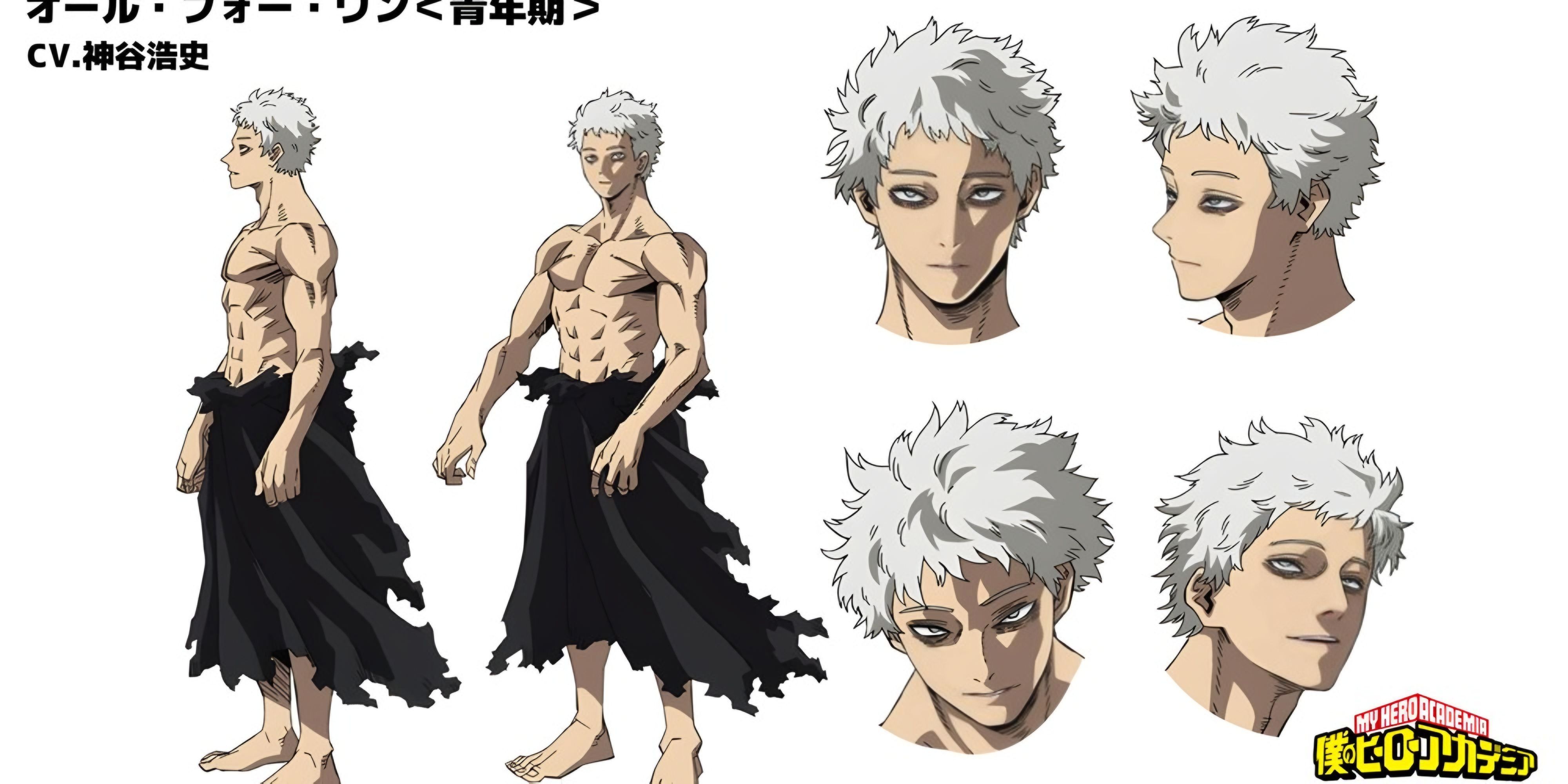 My Hero Academia Reveals New Character Sheet And Voice Actor For Young All For One