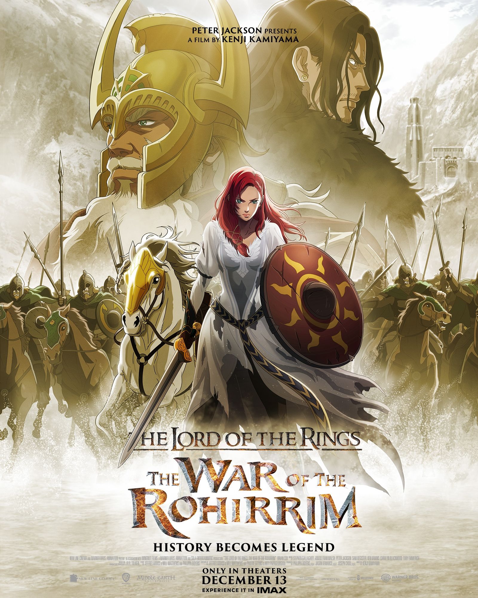 The War Of The Rohirrim Anime Film Reveals New Key Visual