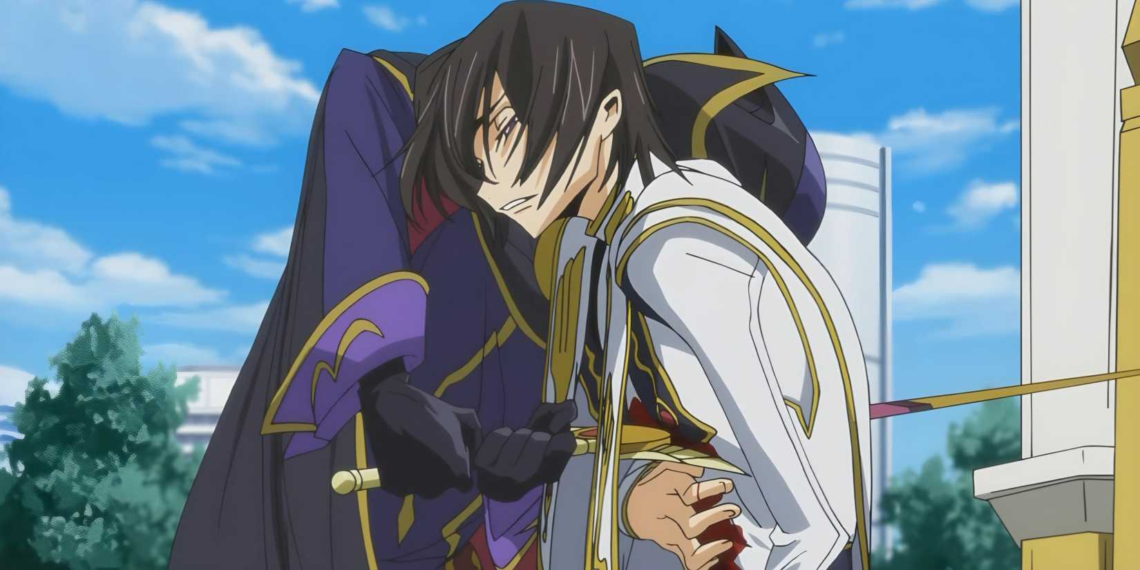 Lelouch dies in Code Geass