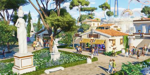 planet coaster 2 mythology theme 