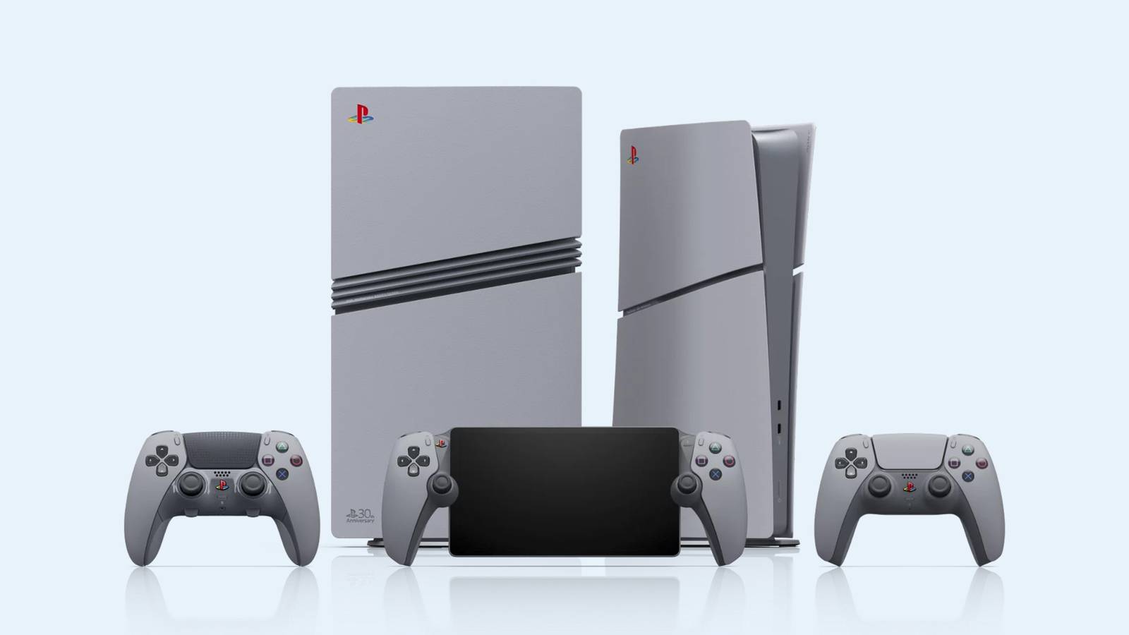 20th Anniversary Edition Ps4 Controller Classic Grey Playstation