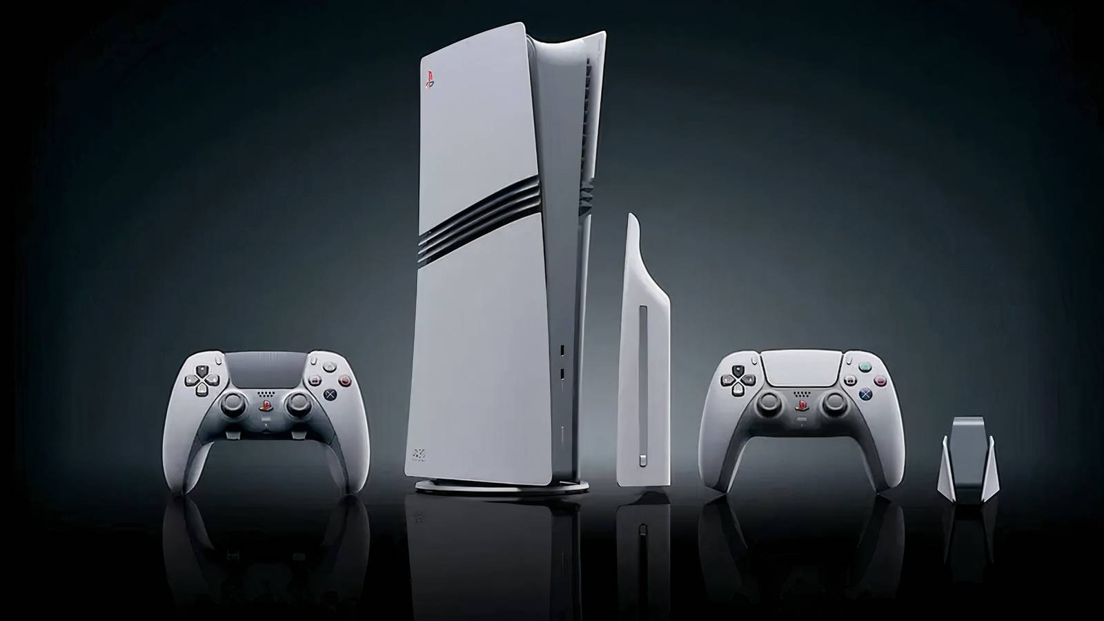 PS5 Pro console and accessories