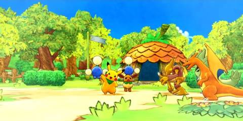 Pikachu and Evee motivated to rescue