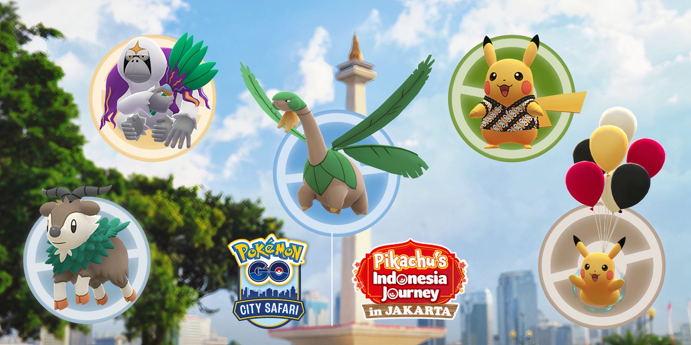 Pokemon GO City Safari Jakarta 2024 — все исследовательские задачи и награды