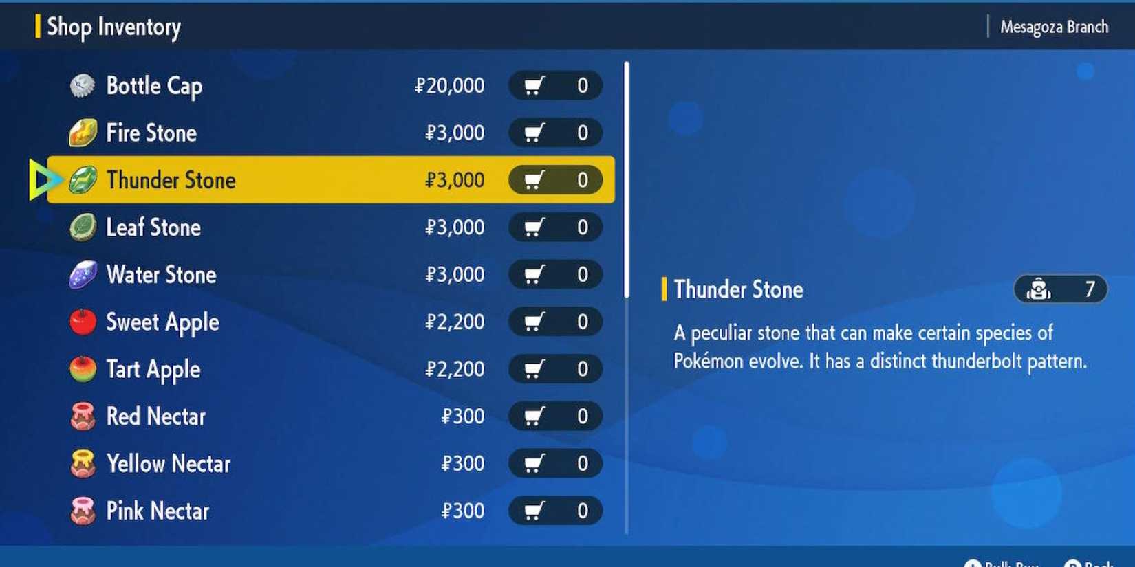 pokemon scarlet and violet thunder stone delibird presents