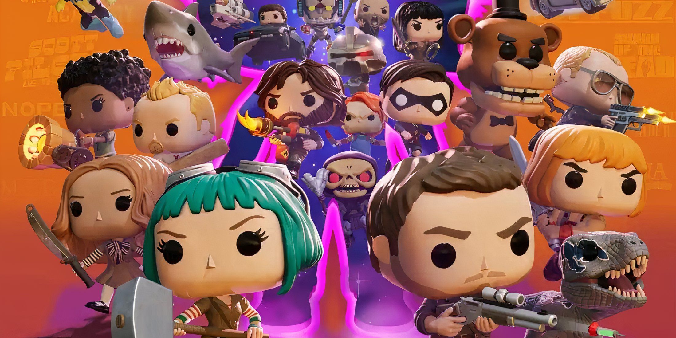 pop funko fusion cast