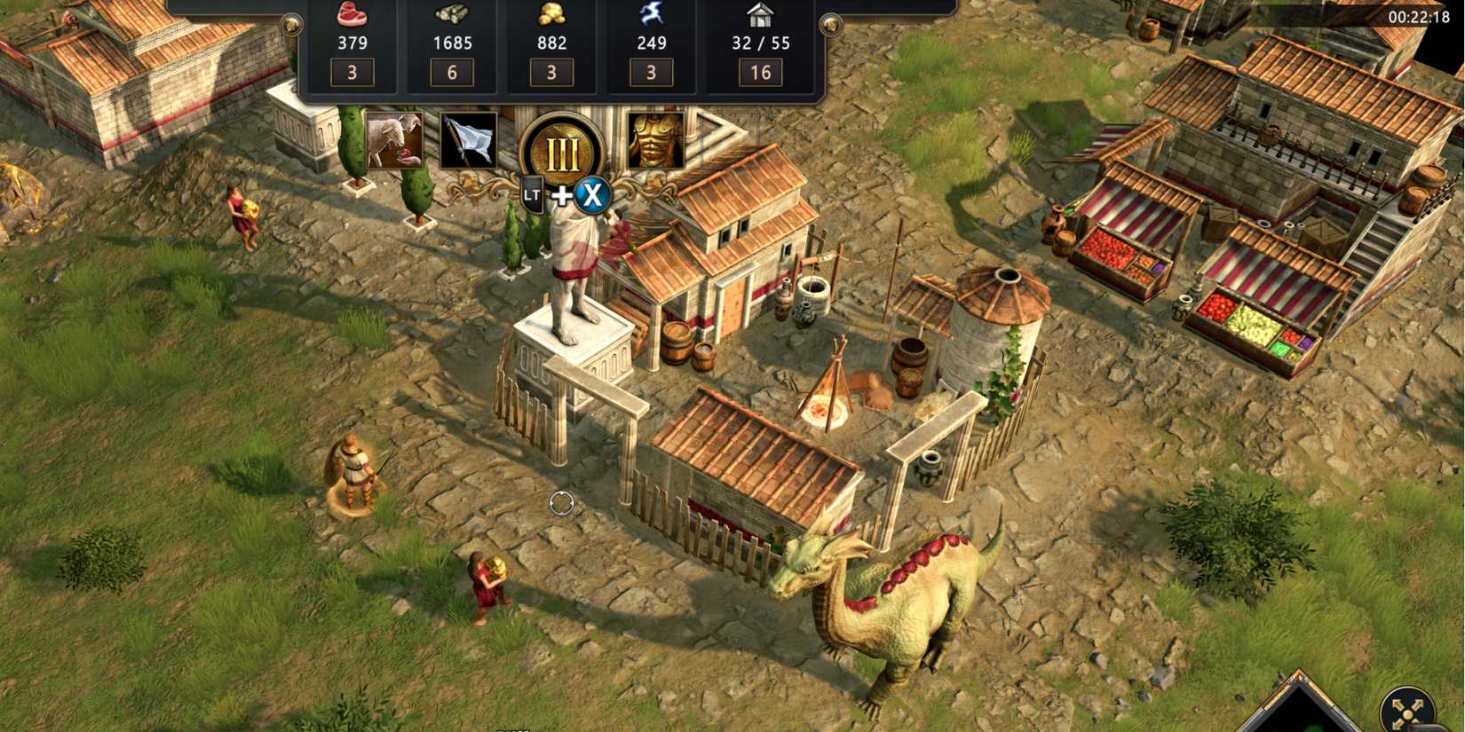 poseidon town center age of mythology