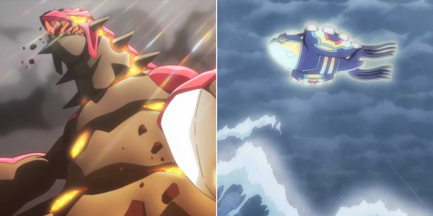 Primal Groudon uses Desolate Land and Primal Kyogre uses Primordial Sea in Pokemon Generations.