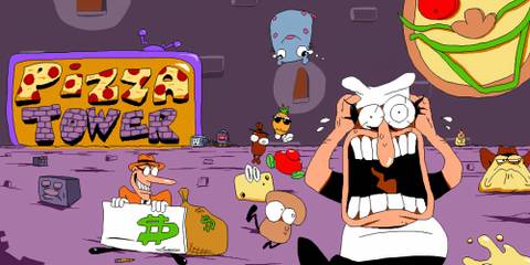 Pizza Tower promo art