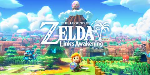 Promo art featuring characters in The Legend Of Zelda Link’s Awakening (2019)