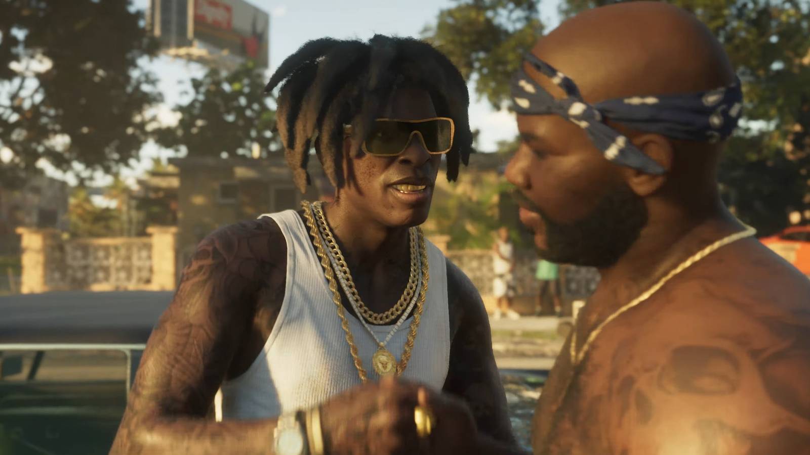 Characters from GTA 6, as shown in the trailer 