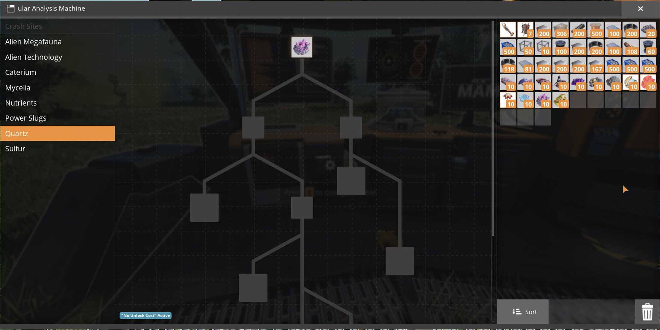 Satisfactory Craft Tree Satisfactory: All MAM Research Costs & Rewards