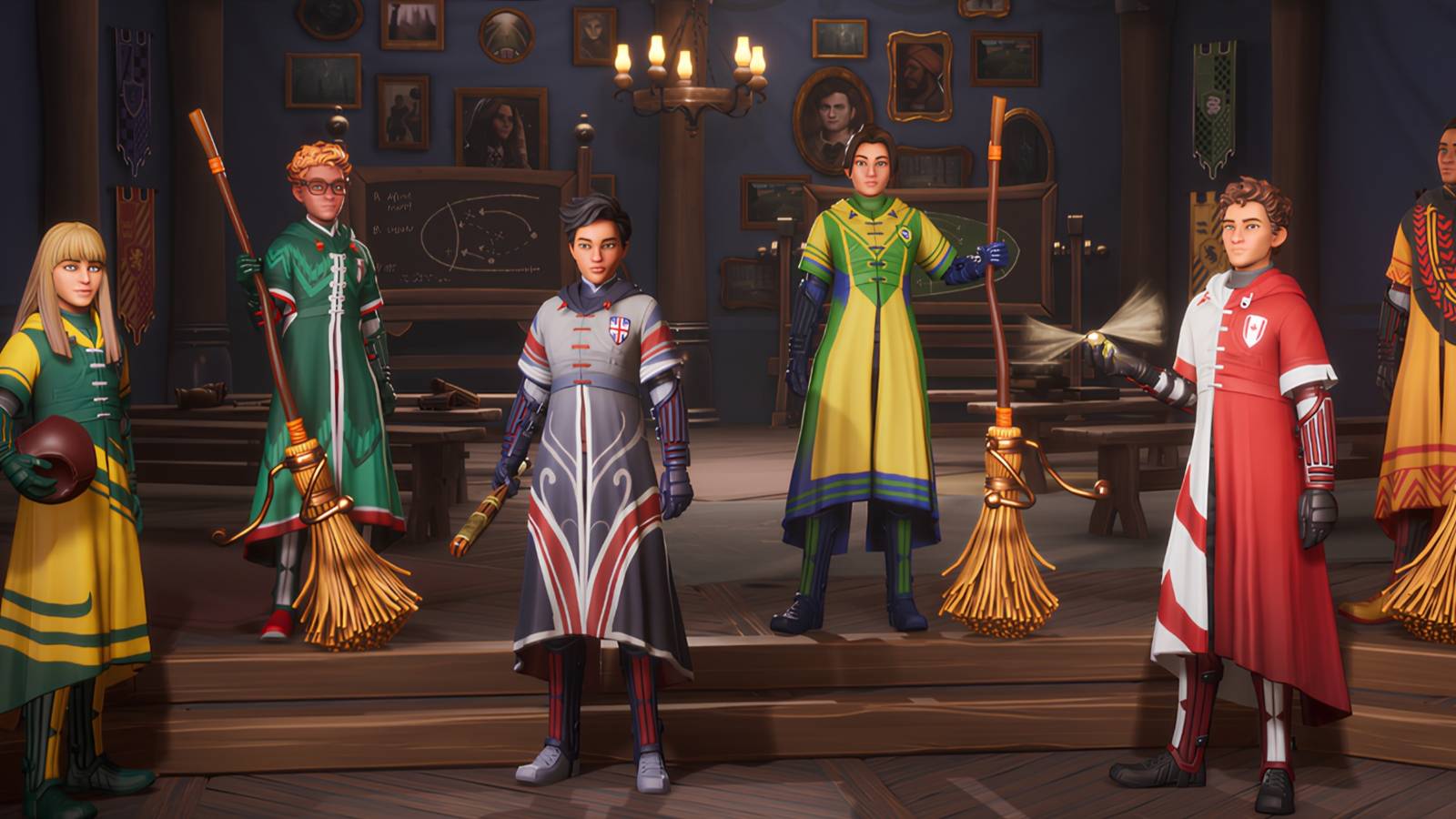 Quidditch Champions best uniforms