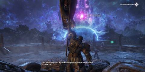 Raise the banner in Space Marine 2