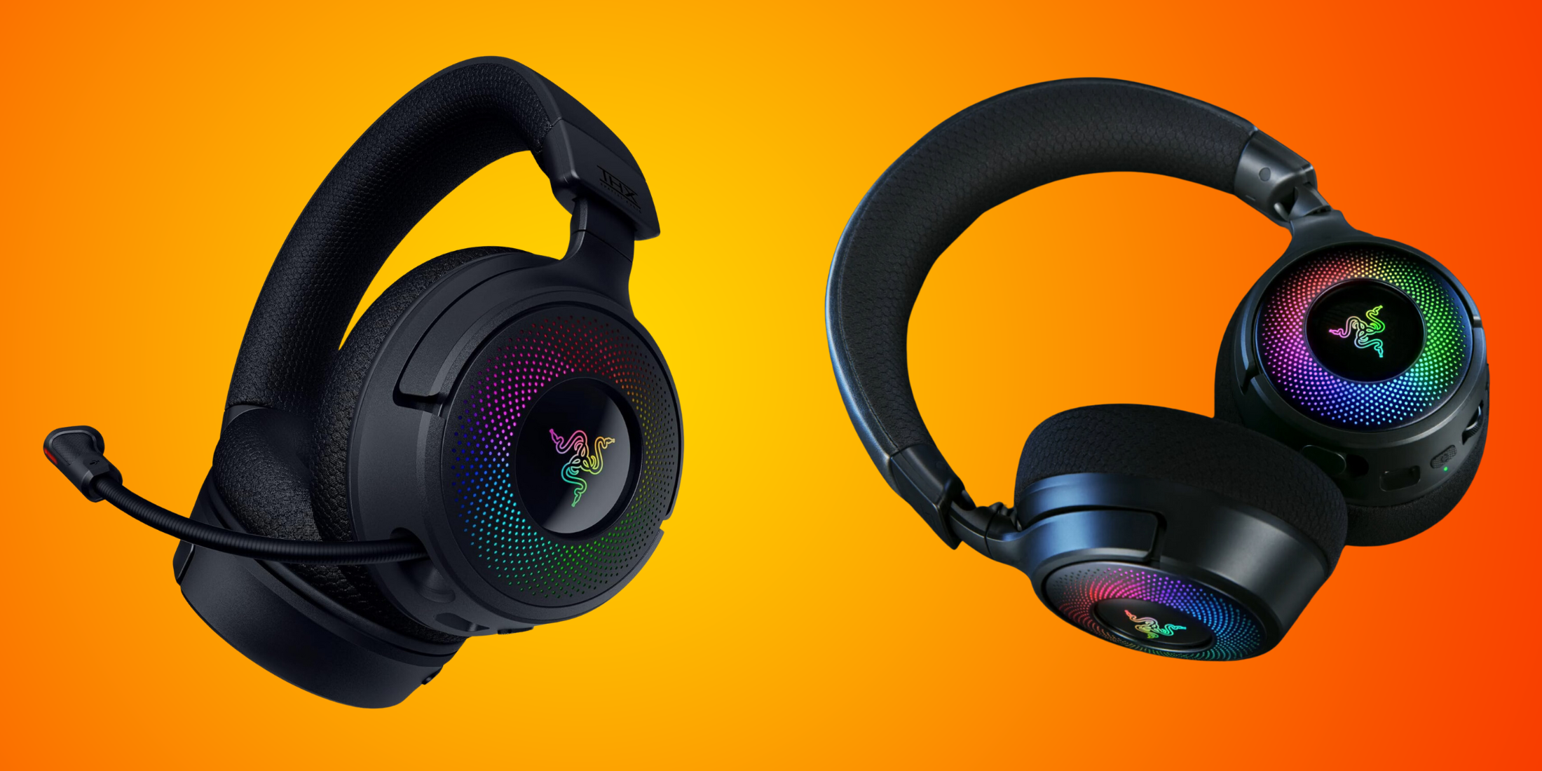 The New Razer Kraken V4 Gaming Headset Impresses with Stunning RGB Lighting