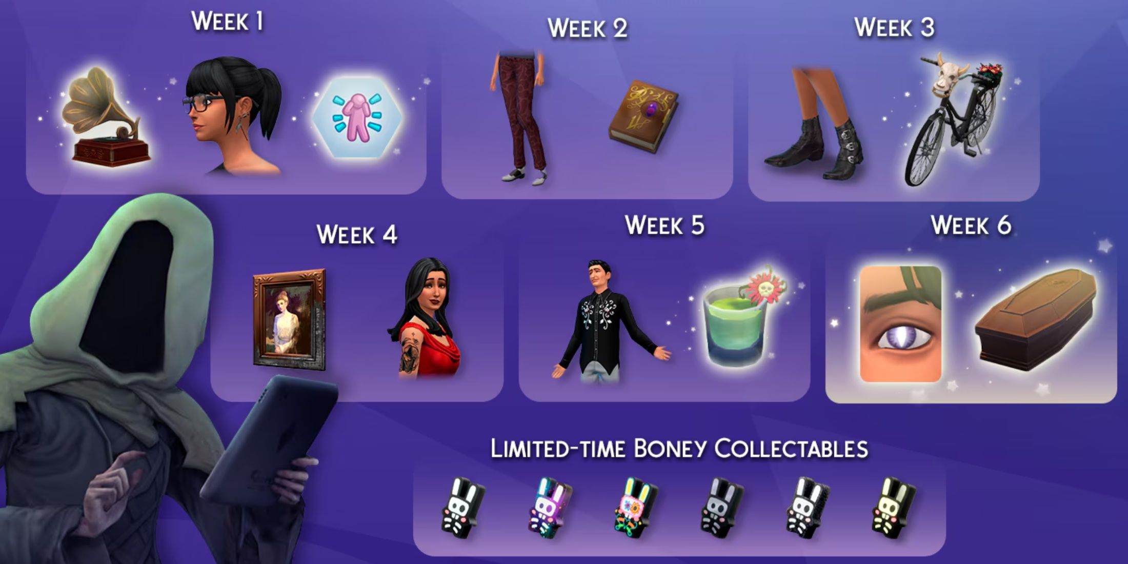 reaper's rewards event the sims 4