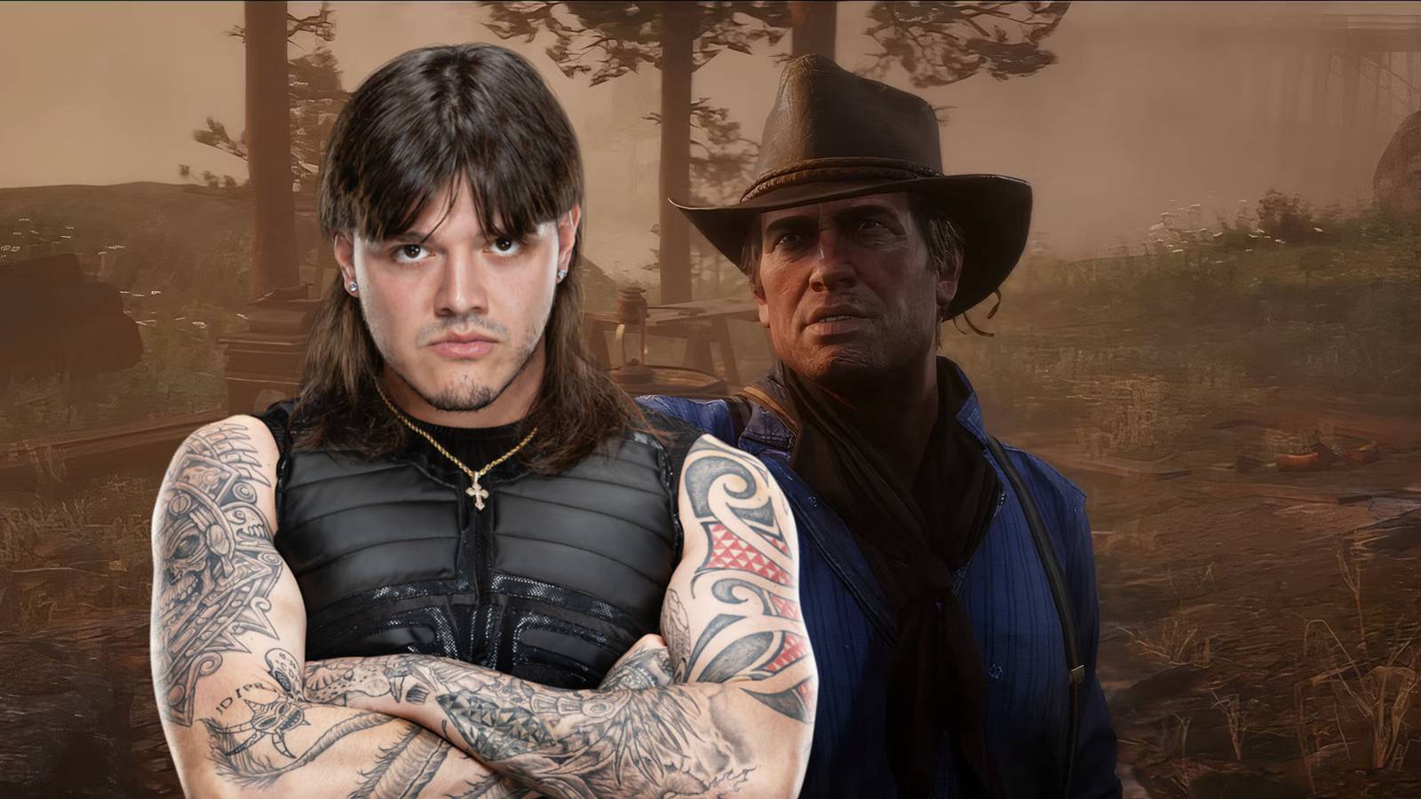 Red Dead Redemption 2 Arthur Morgan Dominik Mysterio