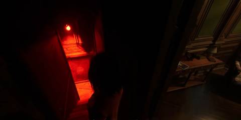 Red stairs Twins Rellik The Casting of Frank Stone