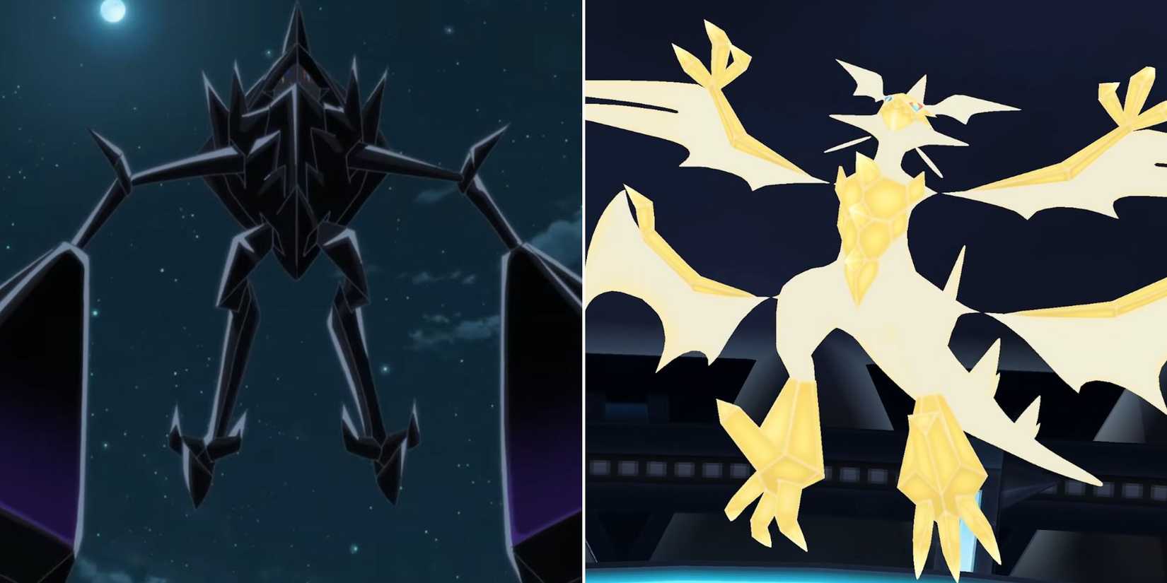 Regular Necrozma in the anime and Ultra Necrozma in the game.
