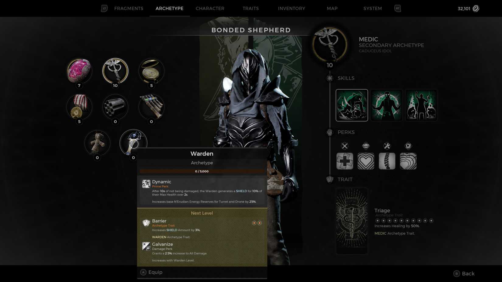 remnant 2 dark horizon trait