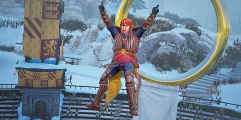 Ron Weasley keeper in Quidditch Champions