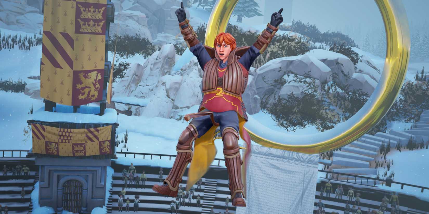 Ron Weasley keeper in Quidditch Champions