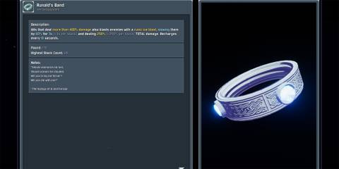 Runald's Band, best green items in risk of rain 2