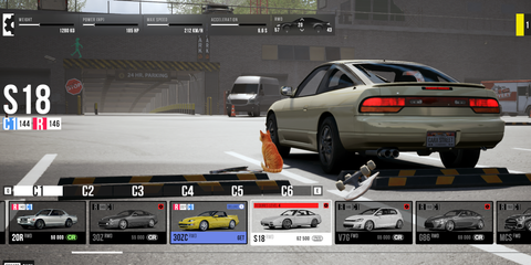 S18 rear view CarX Street