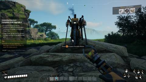 Satisfactory - A Portable Miner