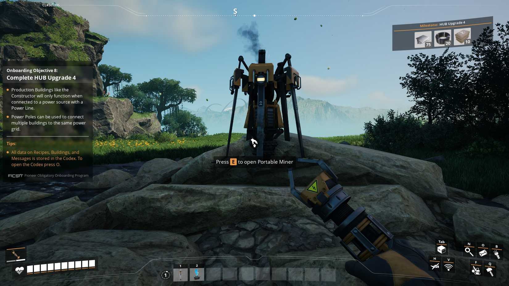 Satisfactory - A Portable Miner