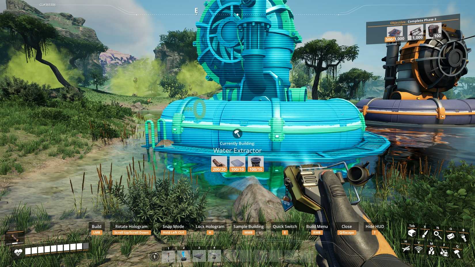 Satisfactory - Building a Water Extractor