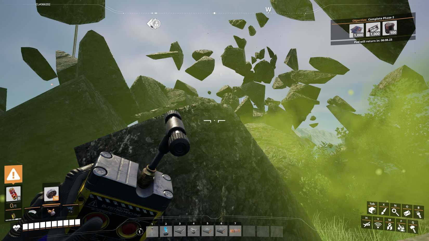 Satisfactory Nobelisk Explosion